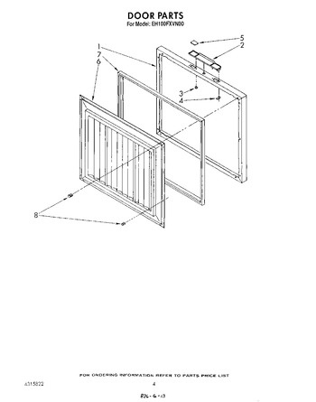 Diagram for EH100FXVN00