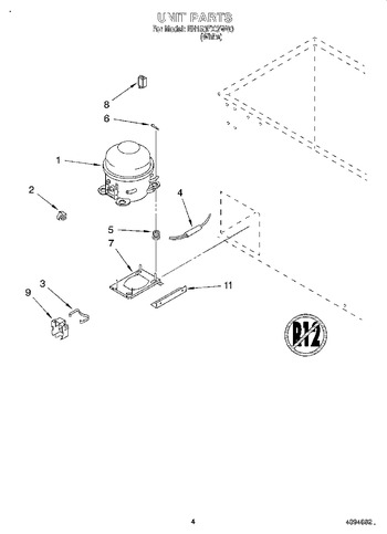 Diagram for EH150FXGW00