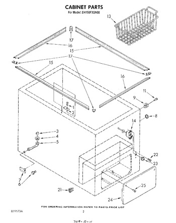 Diagram for EH150FXSN00