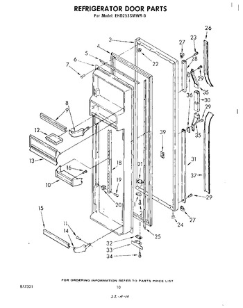 Diagram for EHD253SMWR0