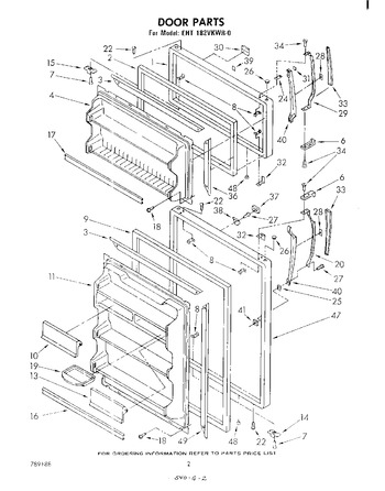 Diagram for EHT182VKWR0