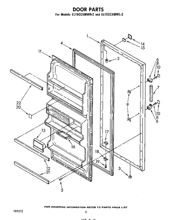 Diagram for EL15CCXMWR2