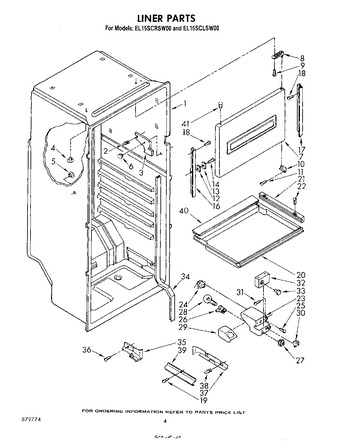 Diagram for EL15SCRSW00