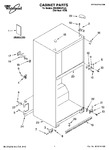 Diagram for 01 - Cabinet Parts