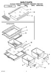 Diagram for 05 - Shelf Parts, Optional Parts (not Included)