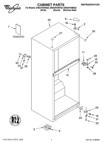 Diagram for ER8GHKXMS00