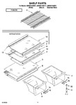 Diagram for 05 - Shelf Parts, Optional Parts