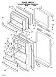 Diagram for 02 - Door Parts