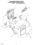 Diagram for 08 - Dispenser Front Parts