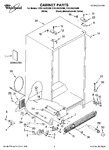 Diagram for 01 - Cabinet Parts