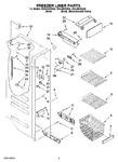 Diagram for 04 - Freezer Liner Parts