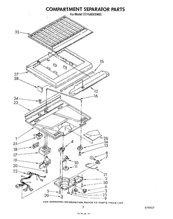 Diagram for ET14AKXSW03