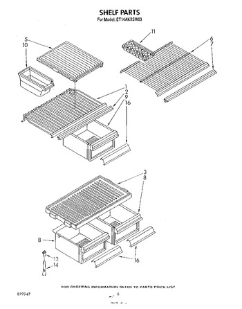 Diagram for ET14AKXSW03