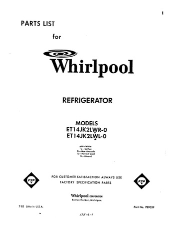 Diagram for ET14JK2LWR0