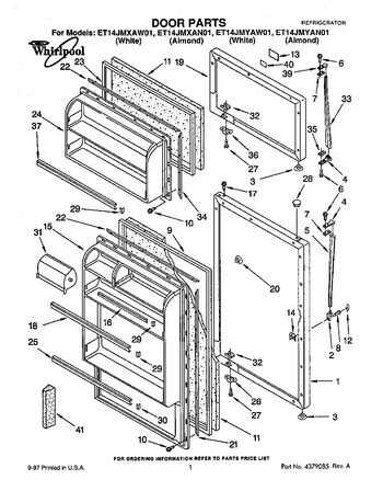 Diagram for ET14JMXAW01