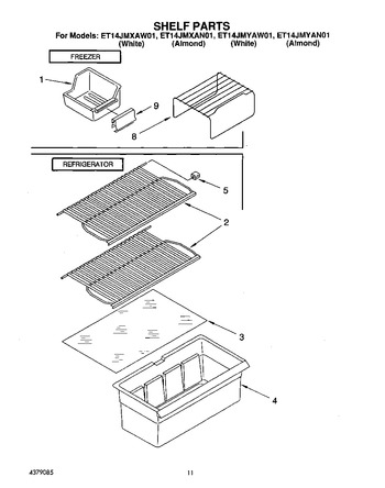 Diagram for ET14JMXAW01