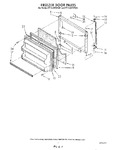 Diagram for 06 - Freezer Door