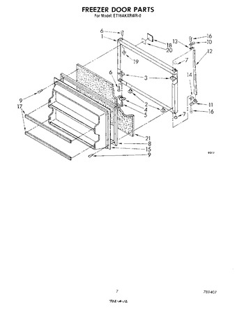 Diagram for ET16AKXRWR0