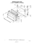 Diagram for 06 - Freezer Door