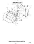 Diagram for 06 - Freezer Door