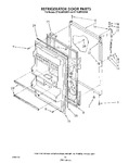 Diagram for 08 - Refrigerator Door