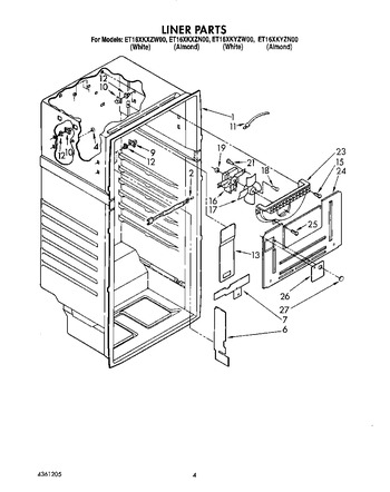 Diagram for ET16XKXZW00