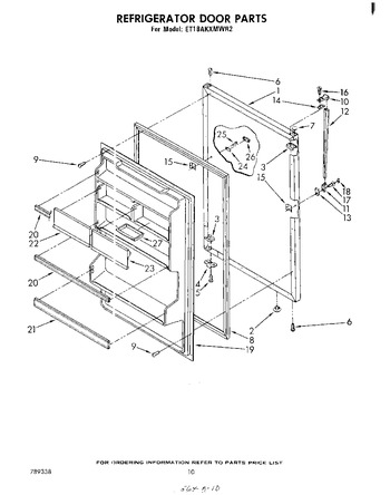 Diagram for ET18AKXMWR2