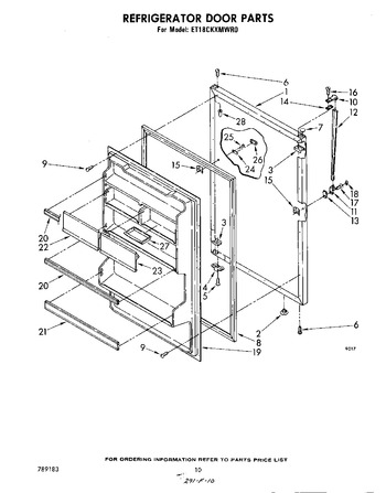 Diagram for ET18CKXMWR0