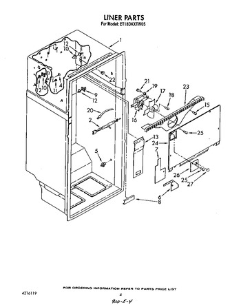 Diagram for ET18DKXTW05