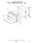 Diagram for 06 - Freezer Door