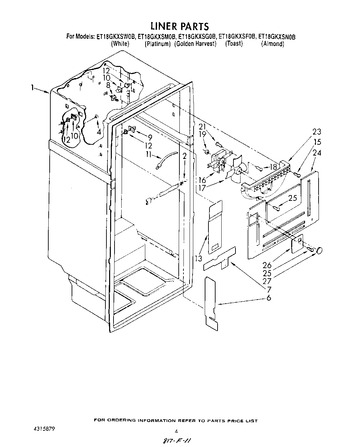 Diagram for ET18GKXSW0B