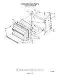 Diagram for 06 - Freezer Door