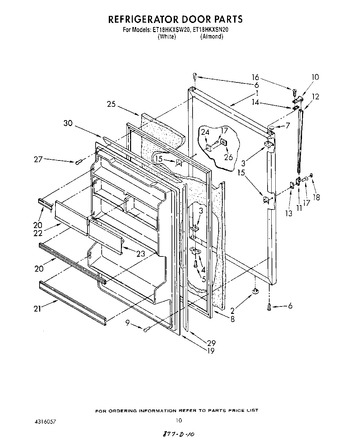 Diagram for ET18HKXSW20