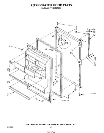 Diagram for ET18HMXSW04