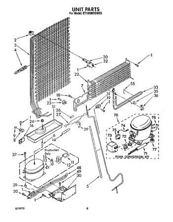 Diagram for ET18HMXSW05