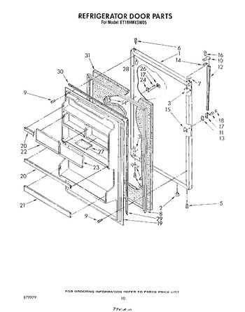 Diagram for ET18HMXSW05