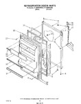 Diagram for 08 - Refrigerator Door