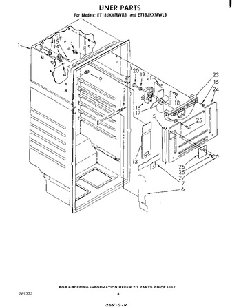 Diagram for ET18JKXMWR9