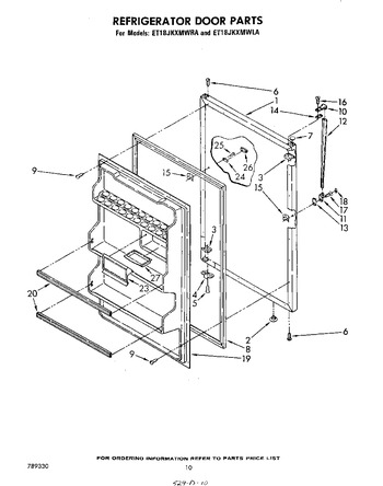 Diagram for ET18JKXMWRA