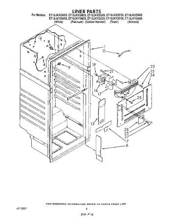 Diagram for ET18JKYSW09