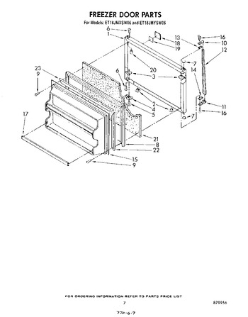 Diagram for ET18JMXSW06