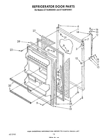 Diagram for ET18JMYWN01