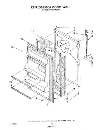 Diagram for ET18NKXSW09