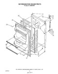 Diagram for 08 - Refrigerator Door , Lit/optional