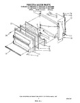 Diagram for 06 - Freezer Door