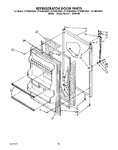 Diagram for 08 - Refrigerator Door , Lit/optional