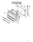 Diagram for 05 - Freezer Door