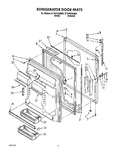 Diagram for 07 - Refrigerator Door, Lit/optional