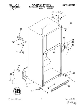 Diagram for ET18PKXDN05