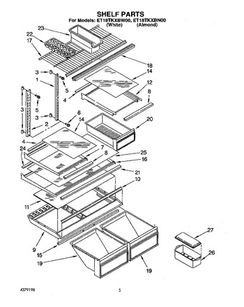 Diagram for ET18TKXBW00